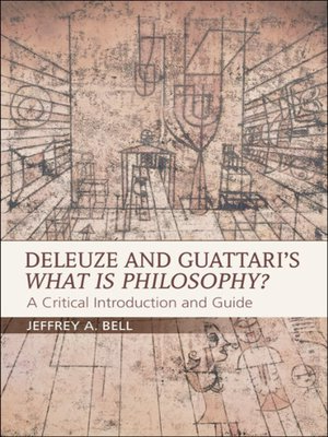 cover image of Deleuze and Guattari's What is Philosophy?